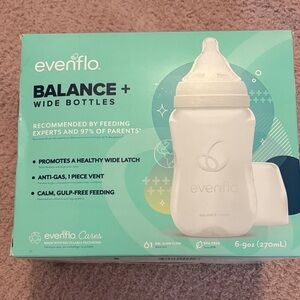 Evenflo Balance+ Wide Bottles - White
